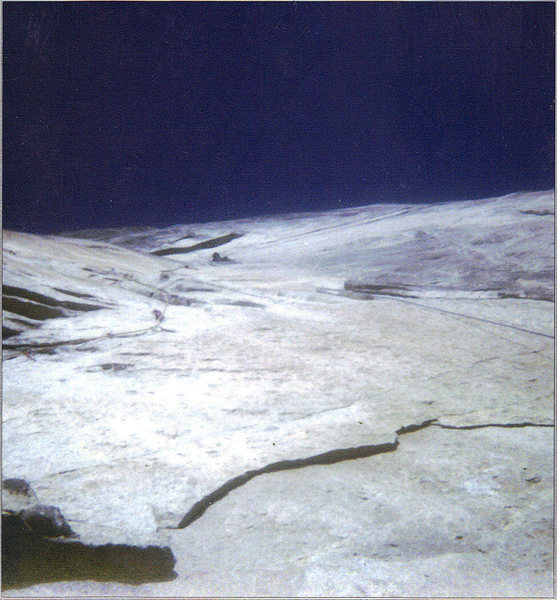 FA Mescalito 1973, Maybe Charlie higher up the the pitch off the top of the Bismark.