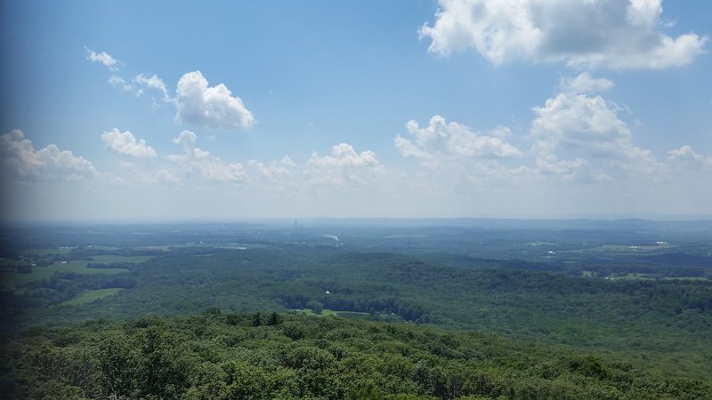 view from the top out of InoYormos and Mr Hutt's TP (anchor 2)