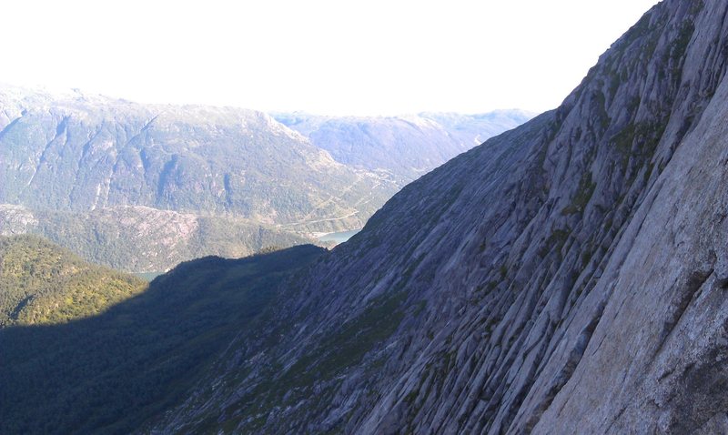 View from the top of P5