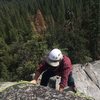 Climbing with my cousin in Yosemite 