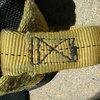 #10 Clan Robertson harness. Free hand machine stitching on the haul loop.