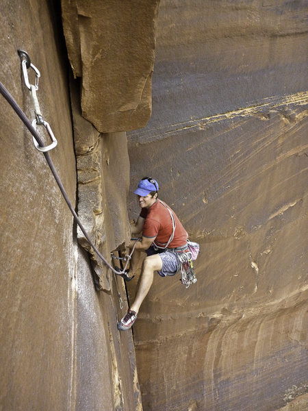 Charley Graham follows pitch 3 on the FA of Jinx