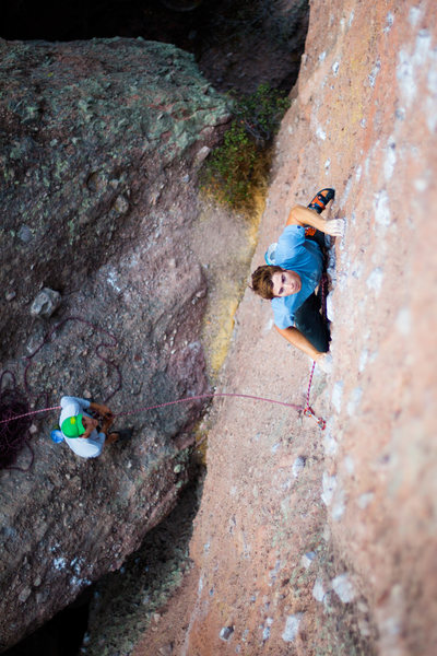 Nathaniel Potter warming up on POD.<br>
<br>
Photo - Kyle Queener