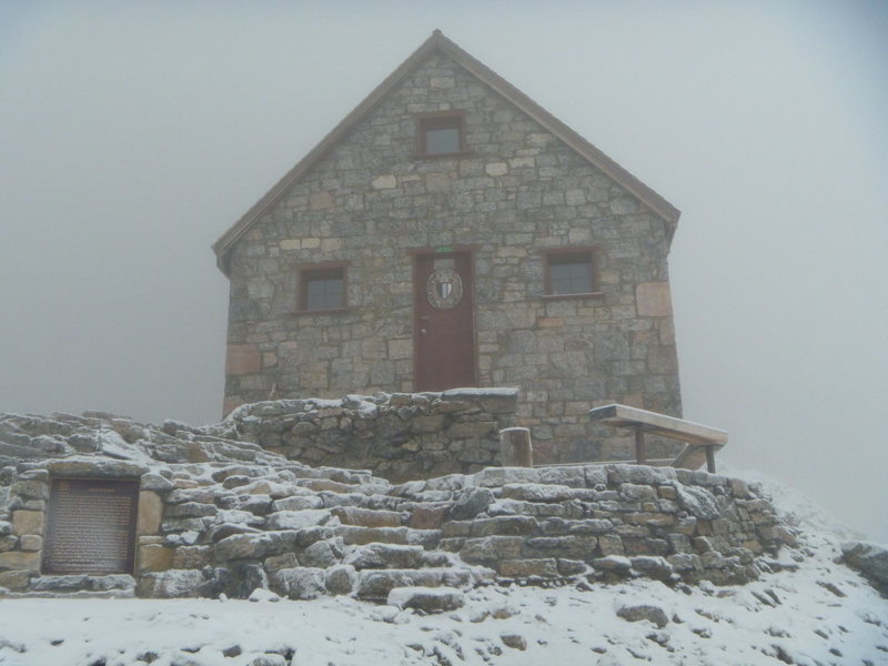 It can snow in August.