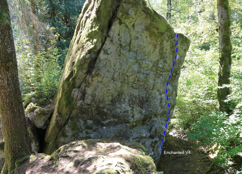 The Enchanted boulder