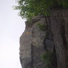 THE "Bolt in the Sky" - Taken from near the P1 belay of "Life by the Numbers" / same as the P2 belay of "Bolt in the Sky"