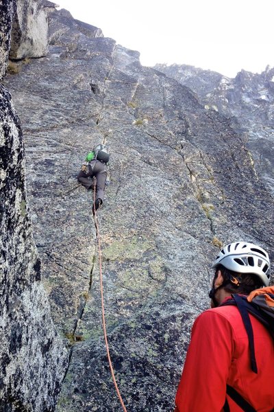 Michael leading the first 5.8 pitch.