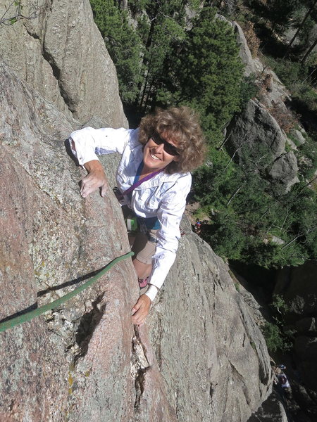 Linda Engle on the files jugs of Waves.
