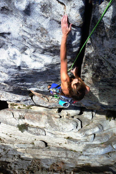 A fun top out on Intruding Dike!