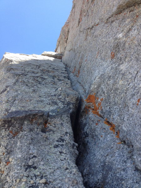 Looking up the beautiful corner of pitch 1