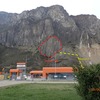 Picture of Escudo Wall taken from the road.