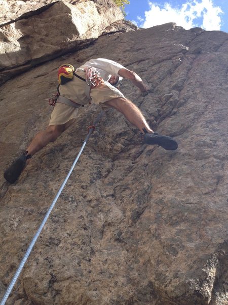 Gay rock climbing