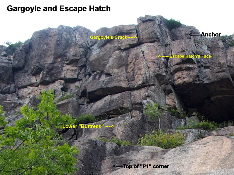 Gargoyle and Escape Hatch
