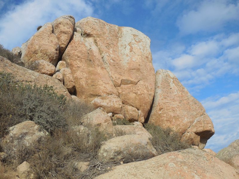 The west face of the East Summit Block.
