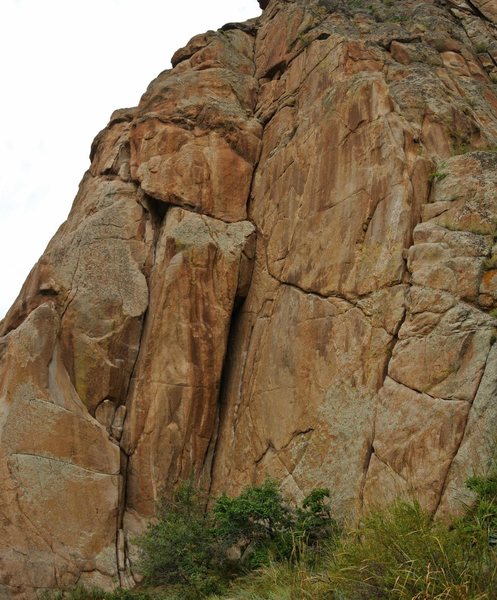 Overview of the beautiful and long climb!