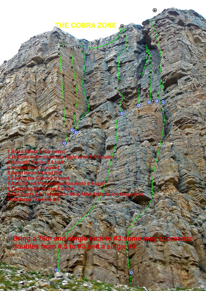 Bring a 70m rope and knot the ends, a 60m with knotted ends may just make it...barely..maybe...bring a 70m.