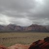 Red rock <br>
