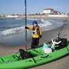 Spring Kayak fishing at the Jersey Shore with Jonah on his 7th Birthday.