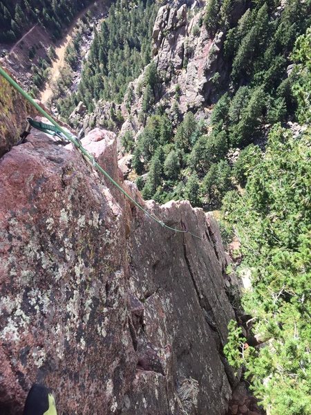 A terrific climb all-around, but I should mention the fin near the end, Rebuffat's Arete, is so worth doing!