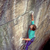 Brave New World 5.12 / Lost City / Gunks / Climber: N. Falacci / Don't laugh.  Those kind of tights are coming back!