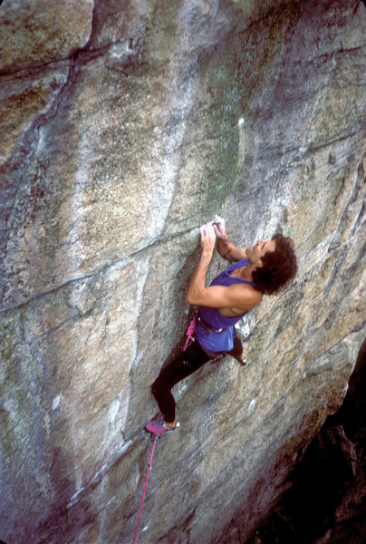 Brave New World 5.12 / Lost City / Gunks / Climber: John Blumenthal