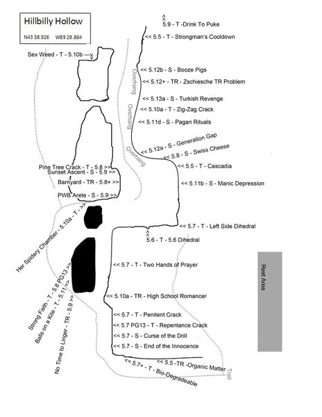 Updated Ronn's Topo of the area routes. Let me know if any corrections needed!