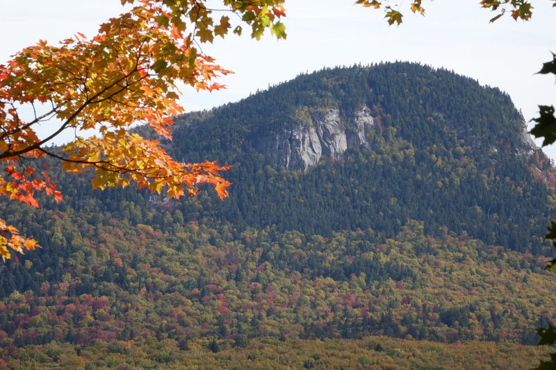 The Left Cliff as seen from the NW Crags of Greens, looking across the Sawyer Pond basin