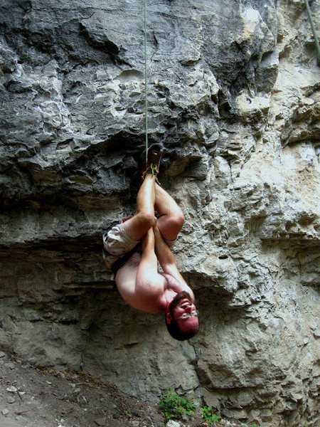 Doing the Spiderman in Spearfish Canyon back home in South Dakota