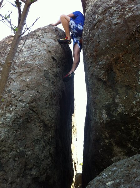 Me at the top of give it away.