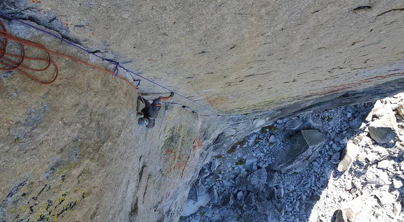 Jimmie following up the classic enduro dihedral