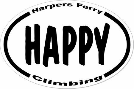 Don't climb mad, or sad, or even serious, at Harpers Ferry; Climb HAPPY.<br>
:)