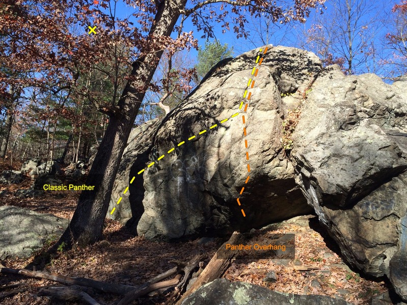 Left side of first entrance. Classic Panther shown in yellow.