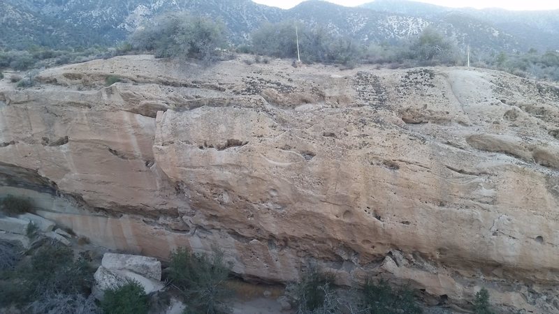 this is what the wall looks like. once you have found it that is