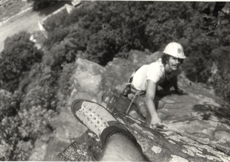 Paul Clancy, Rob Savoye (foot), Maryland Heights (from Rob Savoye collection).