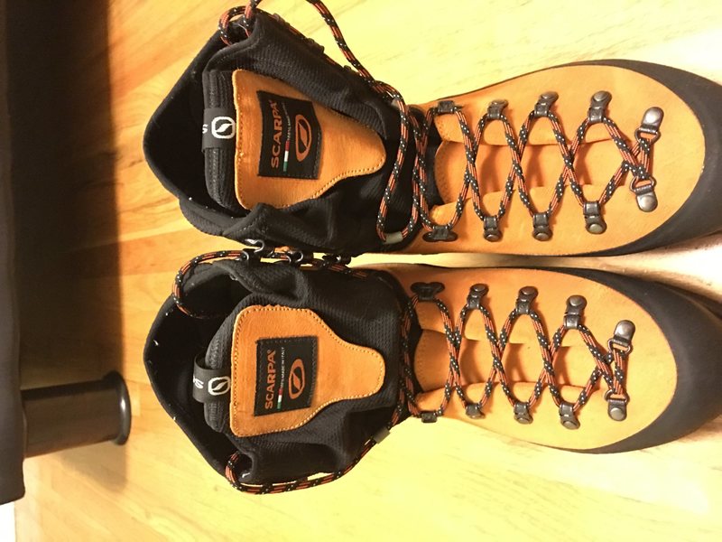 Like new condition. I've only worn them one time. Shoot me an offer on what you think is fair. Retail is $490 I think. I'm happy to get $325 which includes shipping. Thanks for looking and let me know if you have any questions.