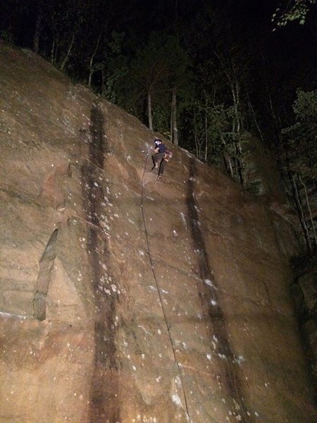 night climbing