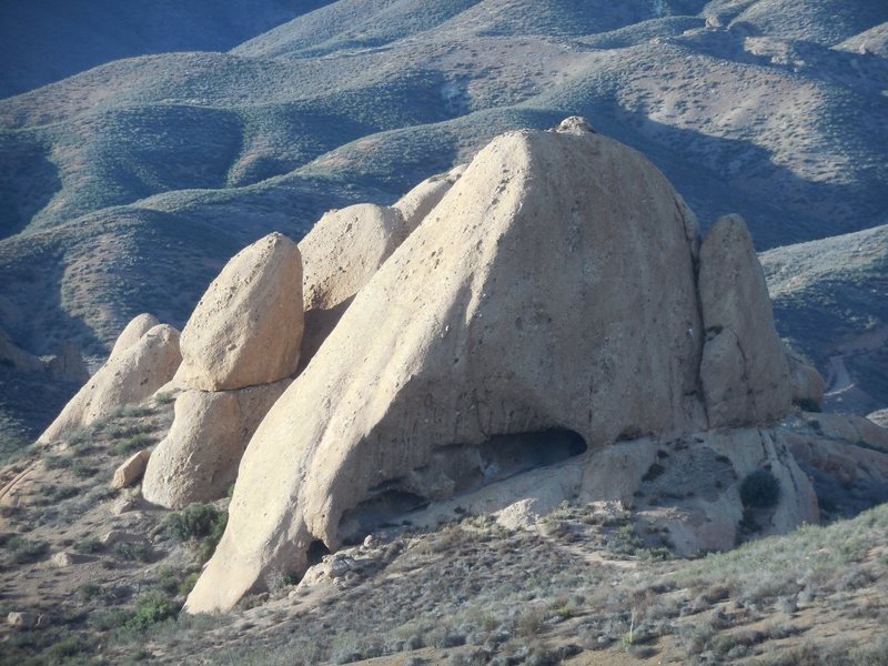 Texas Canyon from the southeast.