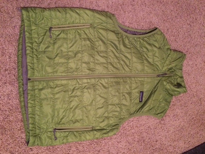 patagonia nano puff vest green