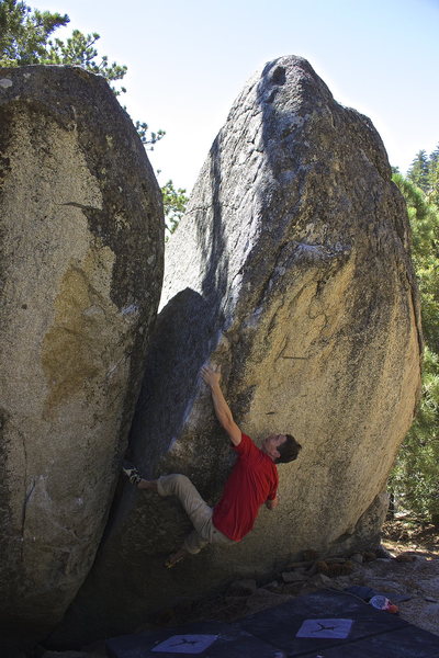 My buddy Mr. Tripp showing his brute strength.