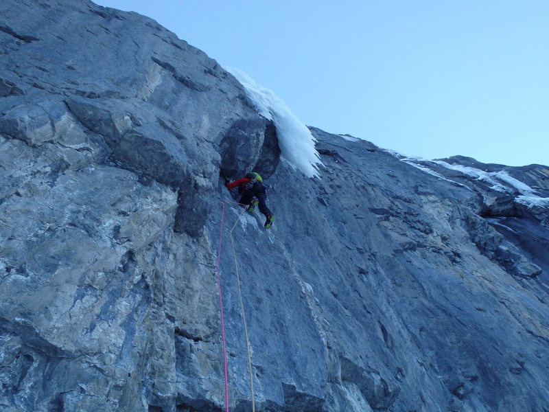 Nate Erickson on P1. Photo: Dave Rone