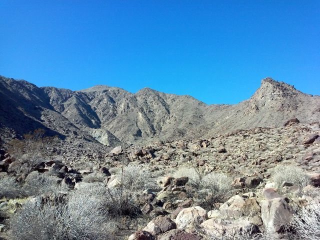 Tachevah Canyon, Dry Falls