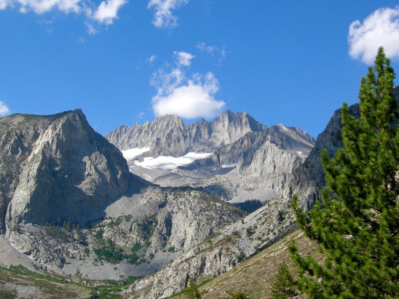 Middle Palisade And Norman Clyde Peak