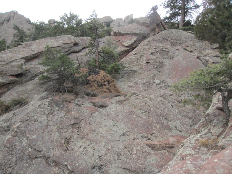 Southern Lost Sentinel, east face.