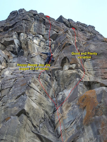 Good and Plenty Variation shown in the image. Nick Vitali is on Happy Happy Joy Joy, 10d, (April 2014).