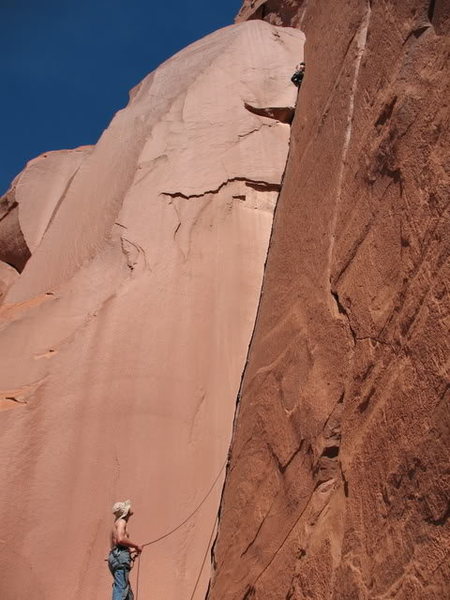 lake powell offers endless first ascents for those who are willing to sniff around.....