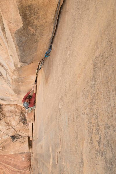 J.Burcham following on the Mini-Pillar
