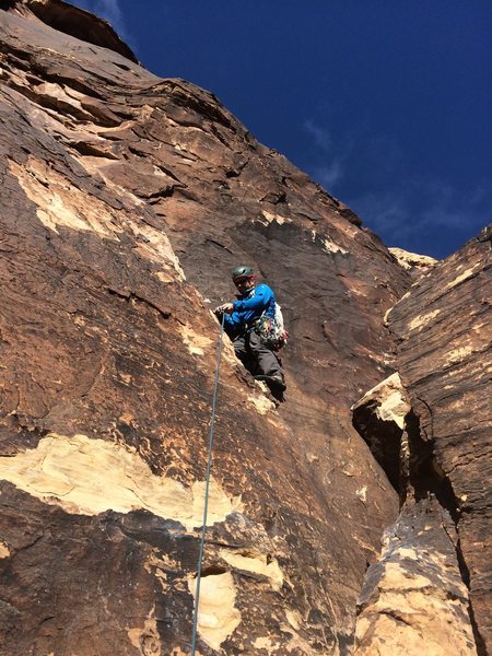 Start of p3, Birdland, Red Rock, NV.