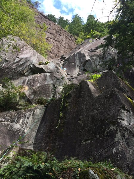 Rock Climbing in Great Northern Slab, Index