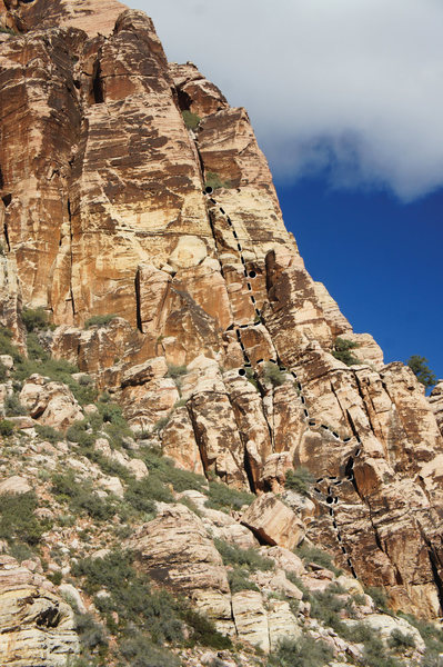 Nelson Miles route topo