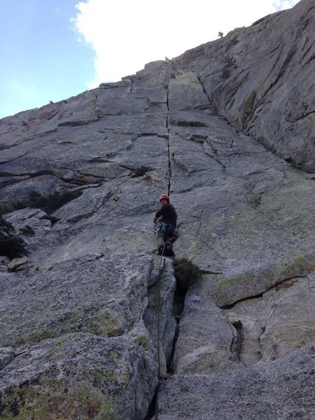 Alternate start to the Long climb, (wong climb)